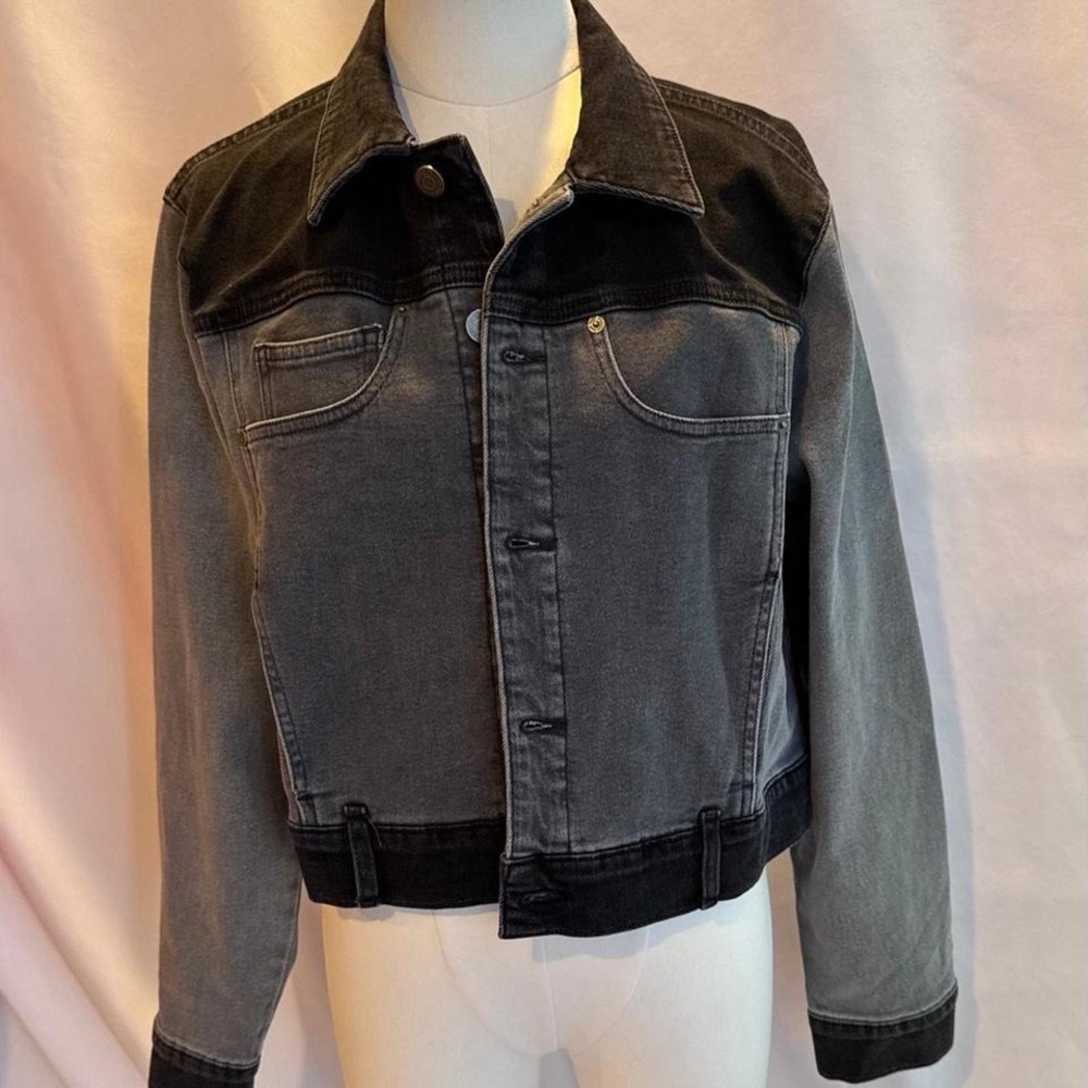 Etica Denim‎ Jacket NWOT Womens Junior Size Medium Style Jett